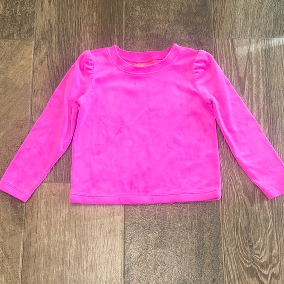 Lilly Pulitzer Pink Velour Set - Picture 2 of 3